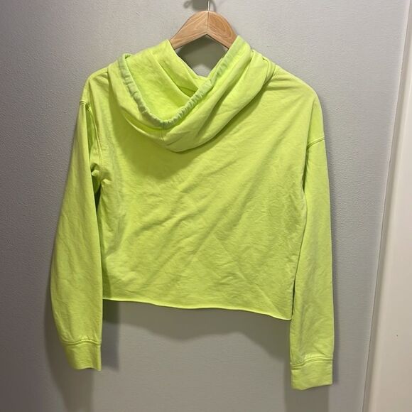 DISNEY Mickey Mouse neon yellow woman’s sweatshirt - Picture 8 of 8